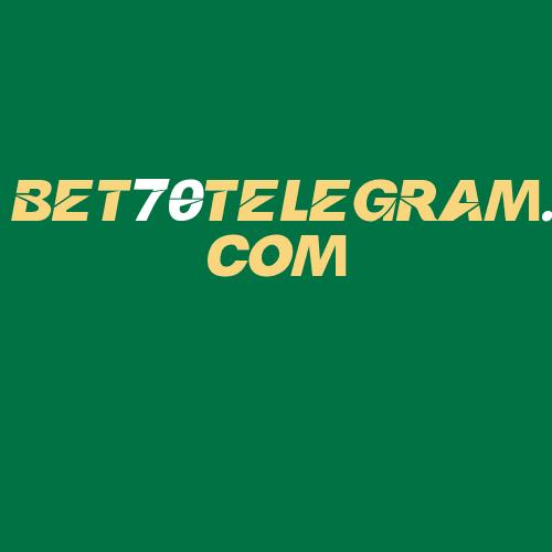 Logo da BET70TELEGRAM